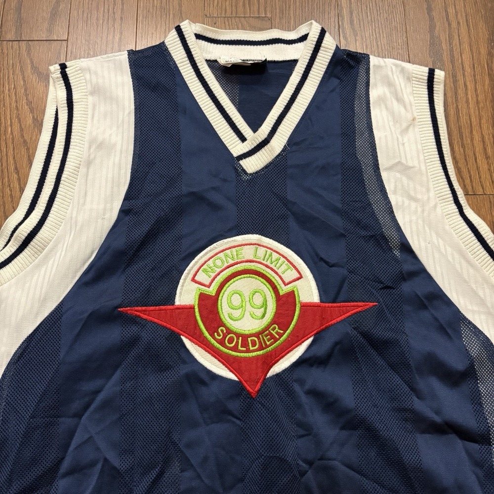 Vintage No Limit Soldier Records Master P Basketball Jersey Boot Rap Tee - 2XL